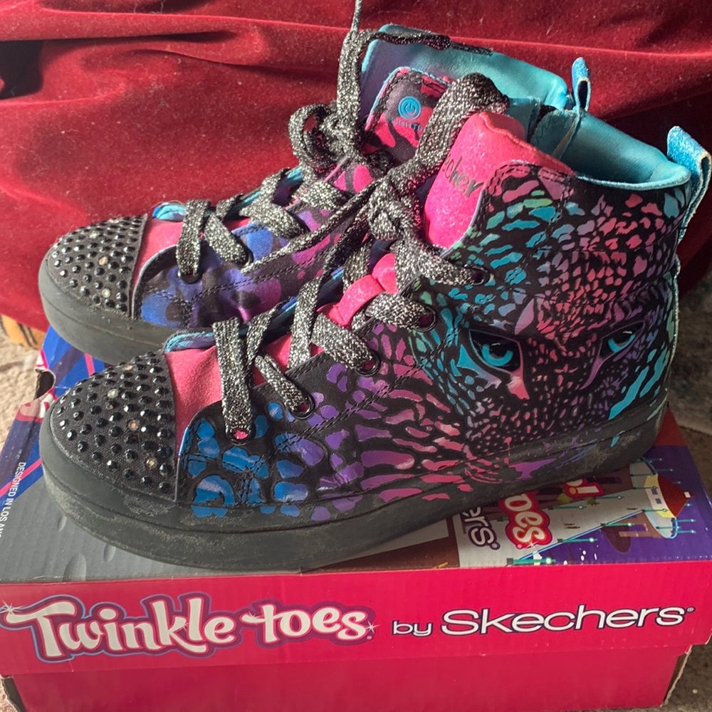 Twinkle Toes by Skechers high top sneakers